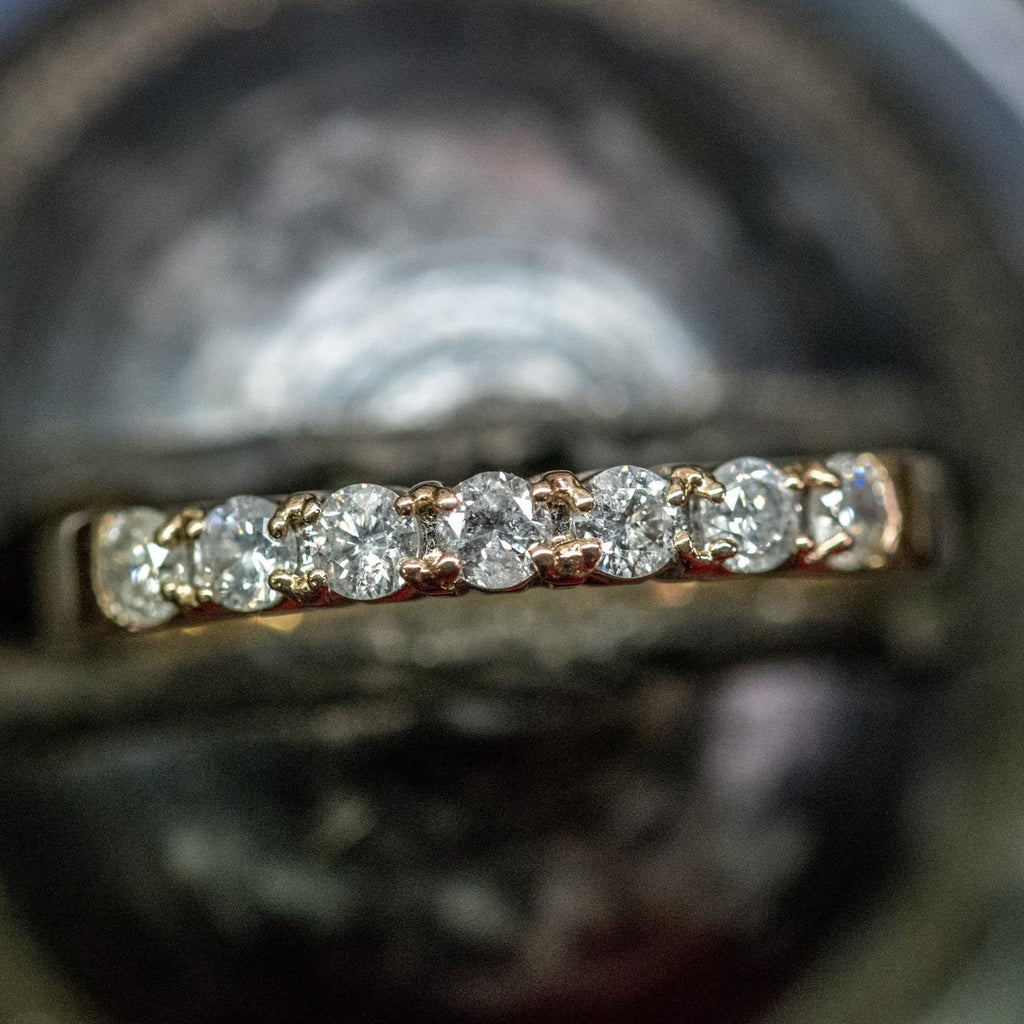eternity rings at nouveau jewellers manchester