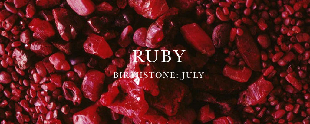 what is july birthstone, ruby birthstone, ruby jewellery,