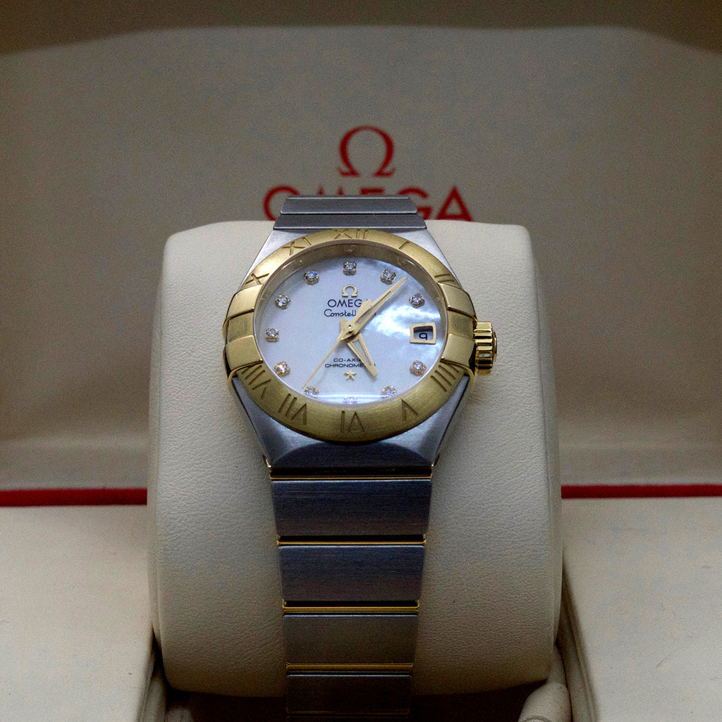 Ladies' Omega Watch, second hand watches, watches, ladies watches, nouveau jewellers, manchester jewellers