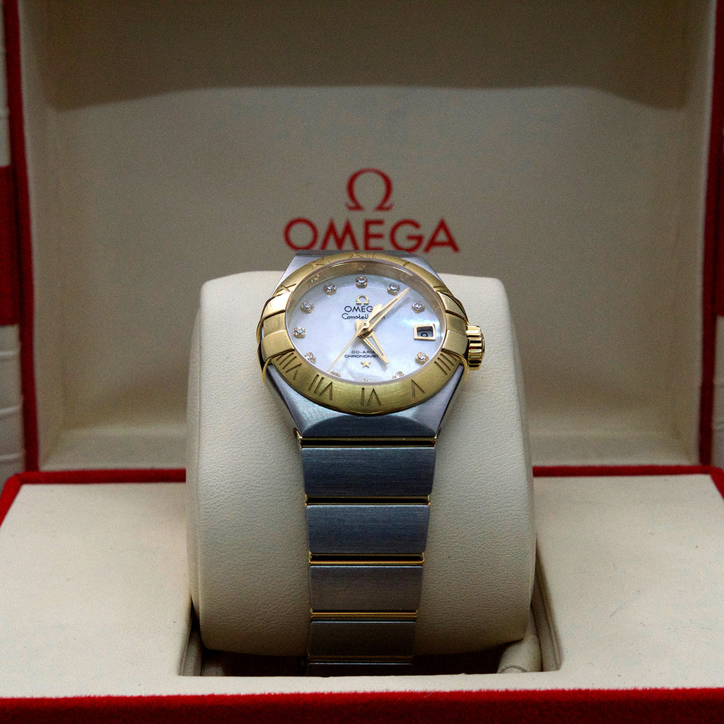 Ladies' Omega Watch, second hand watches, watches, ladies watches, nouveau jewellers, manchester jewellers