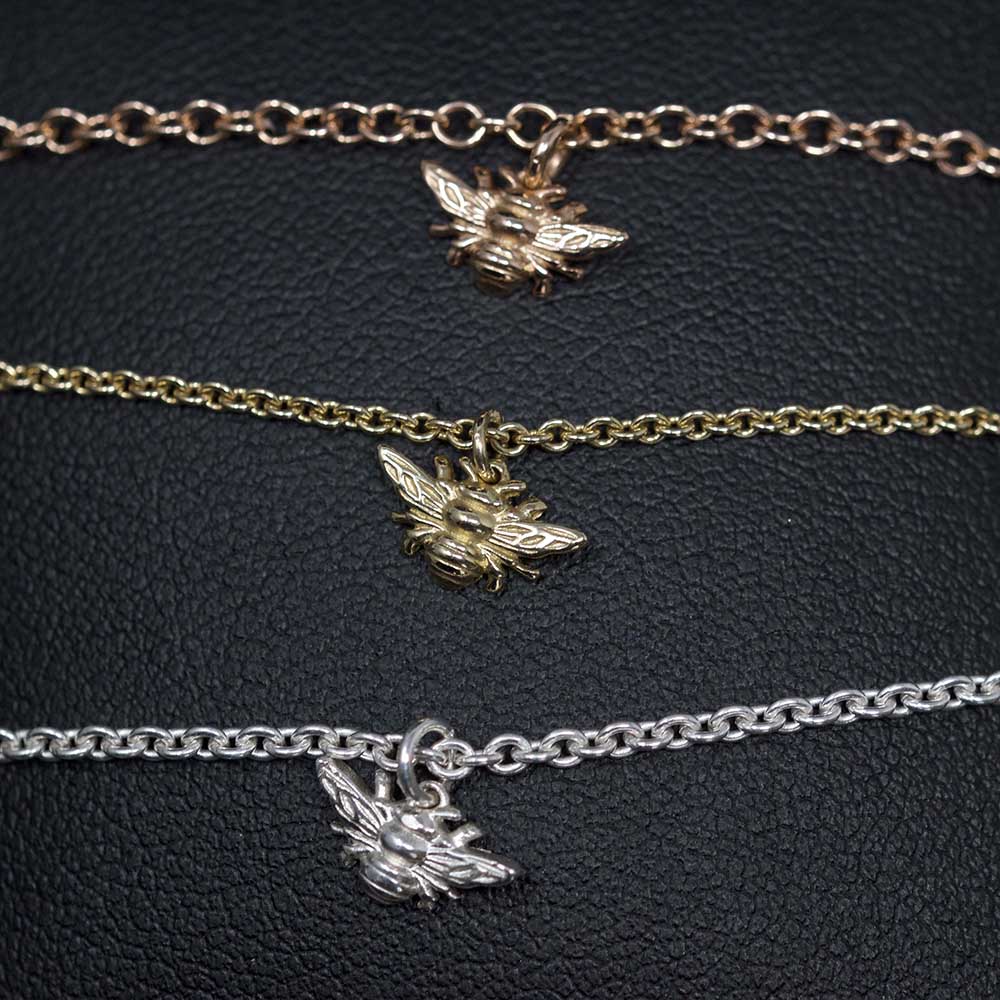 Nouveau Jewellers, silver Beehive Collection, Bee bracelet, Manchester independent jewellers