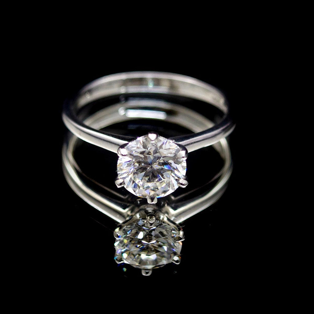 18ct Gold Duchess Solitaire Diamond Engagement Ring, sold at Nouveau Jewellers in Manchester