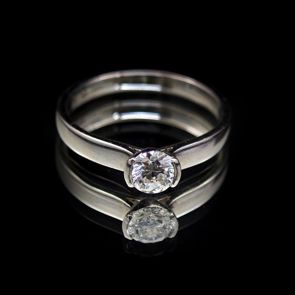 Classic Diamond Engagement Ring, sold at Nouveau Jewellers in Manchester